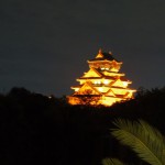 大阪城オレンジライトアップ