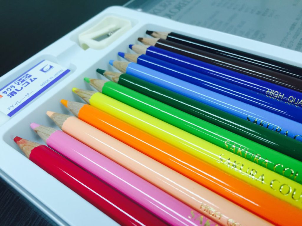 サイト設計に使う色鉛筆